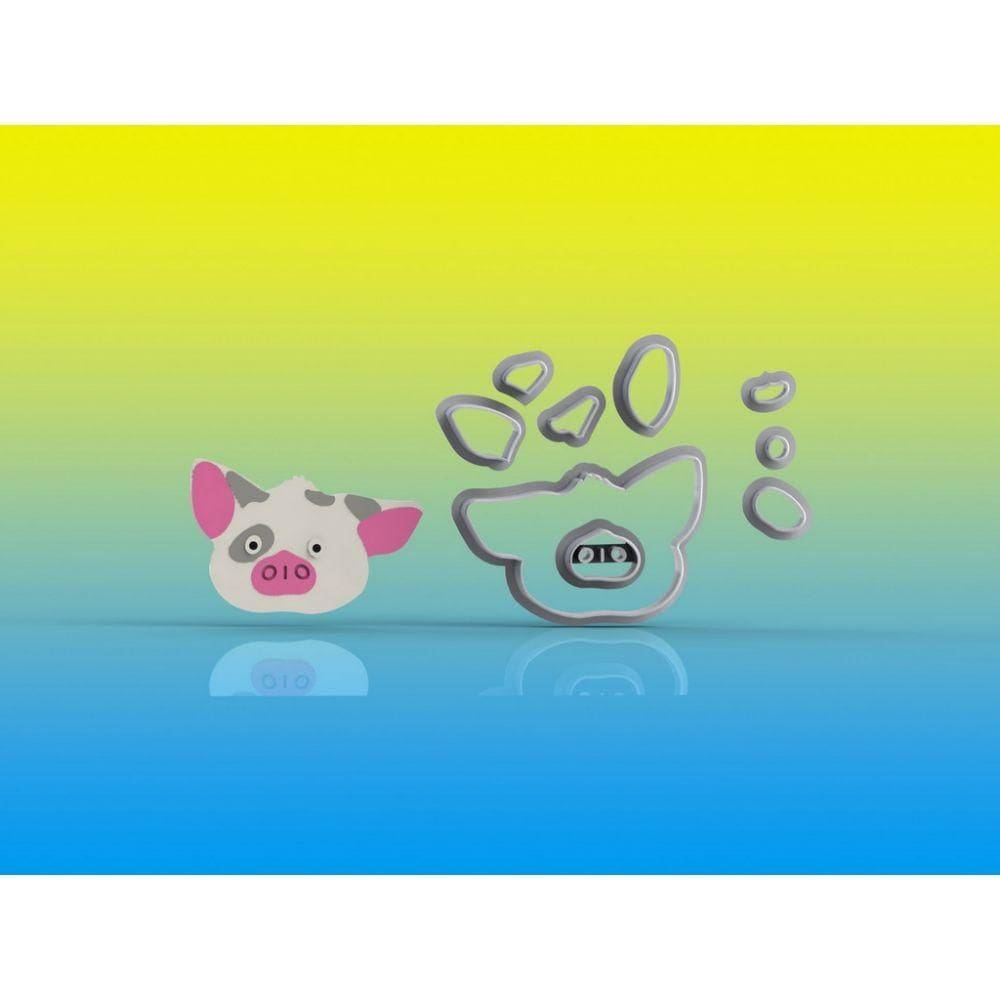 Cortador Moana Porco Modular Tamanho 5cm