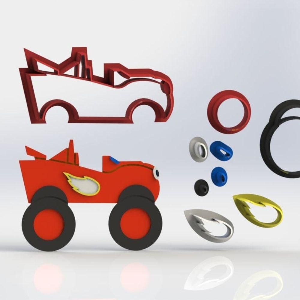 Cortador Blaze Carro Modular Tamanho 6cm