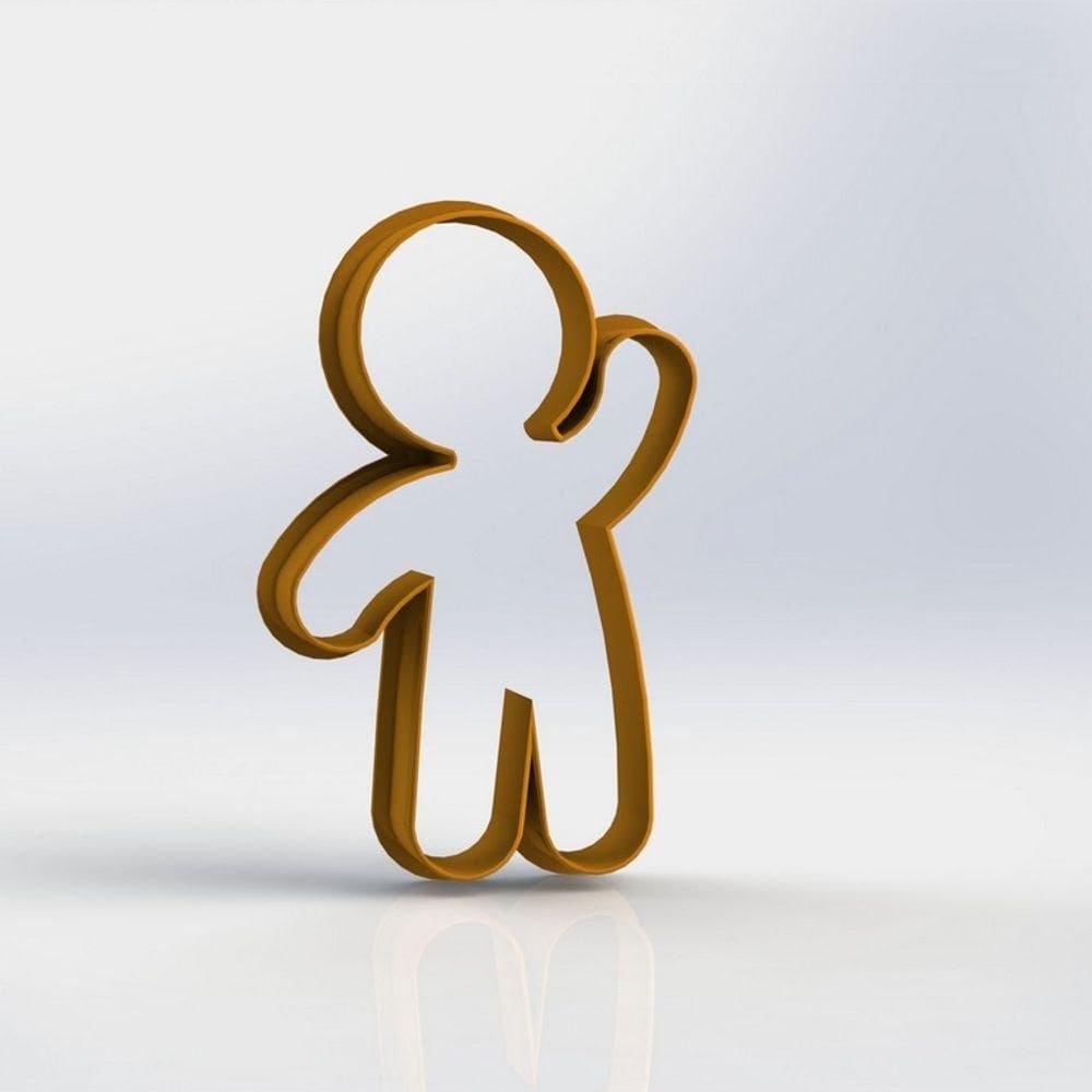 Cortador Biscoito Shrek Tamanho 8cm