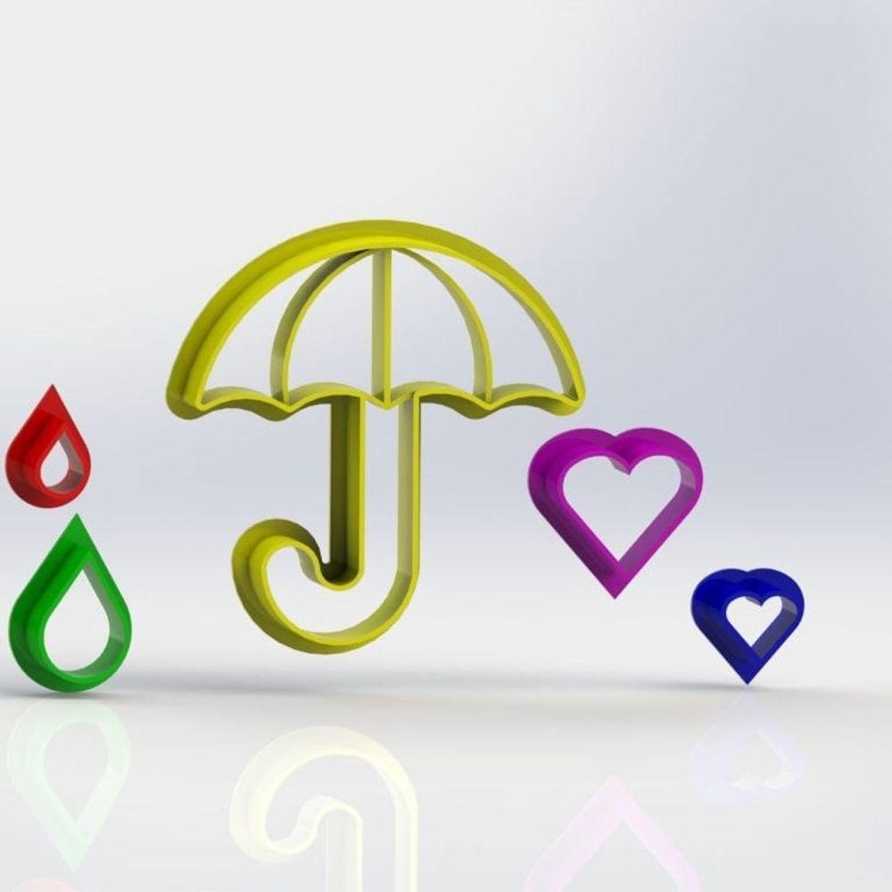 Cortador Guarda Chuva Mod 2 Tamanho 5cm