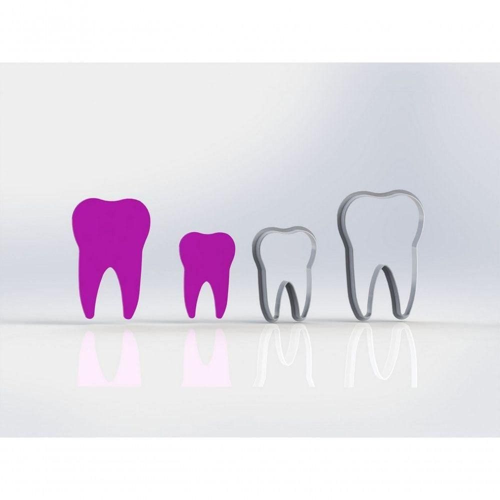 Cortador Dente Mod 1 Tamanho 7cm