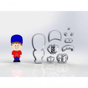 Cortador Soldadinho De Chumbo Modular Tamanho 6 Cm