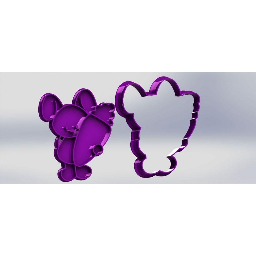 Cortador Páscoa - Coelho Mod 6 Tamanho 7 Cm