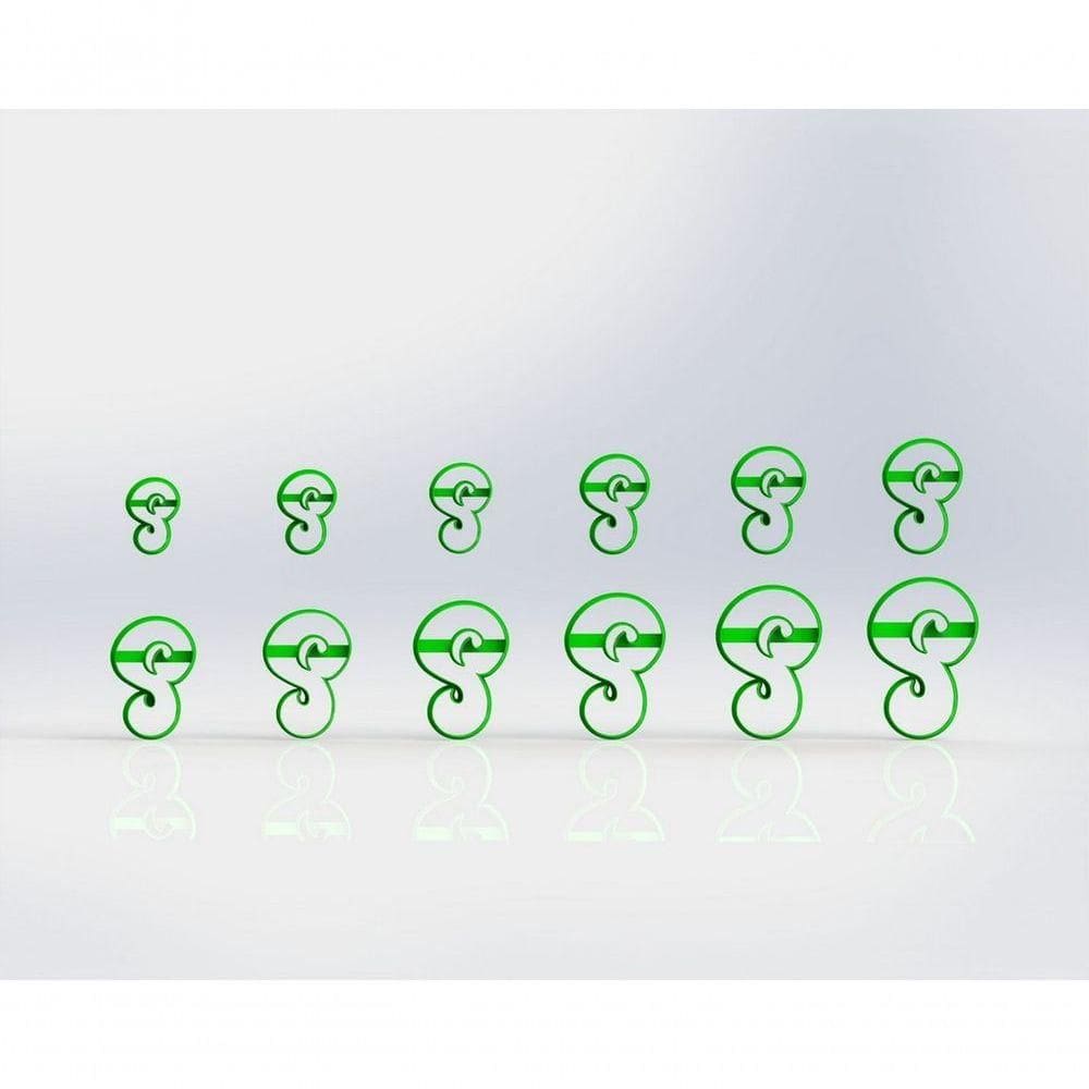 Cortador Polymer Clay Mod 39 Tamanho 10 Cm