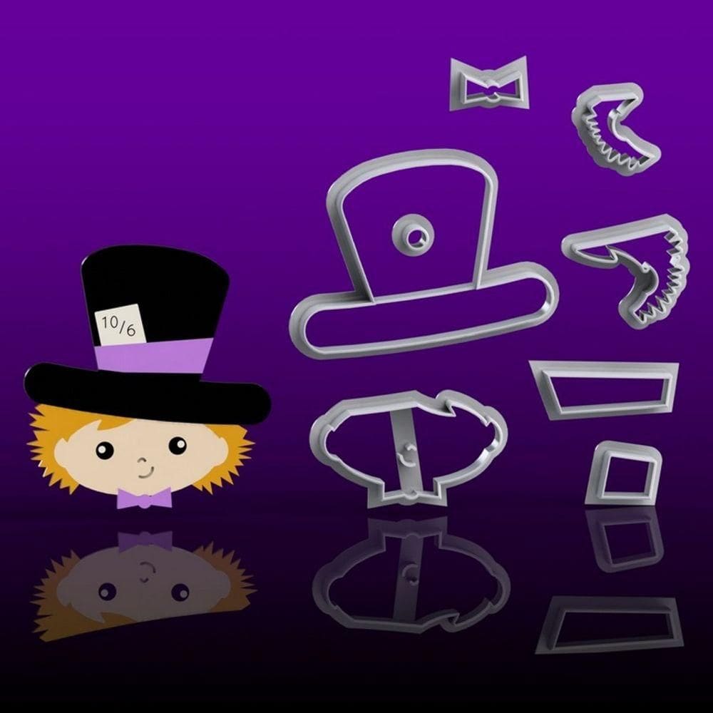 Cortador Alice Chapeleiro Modular Tamanho 5cm