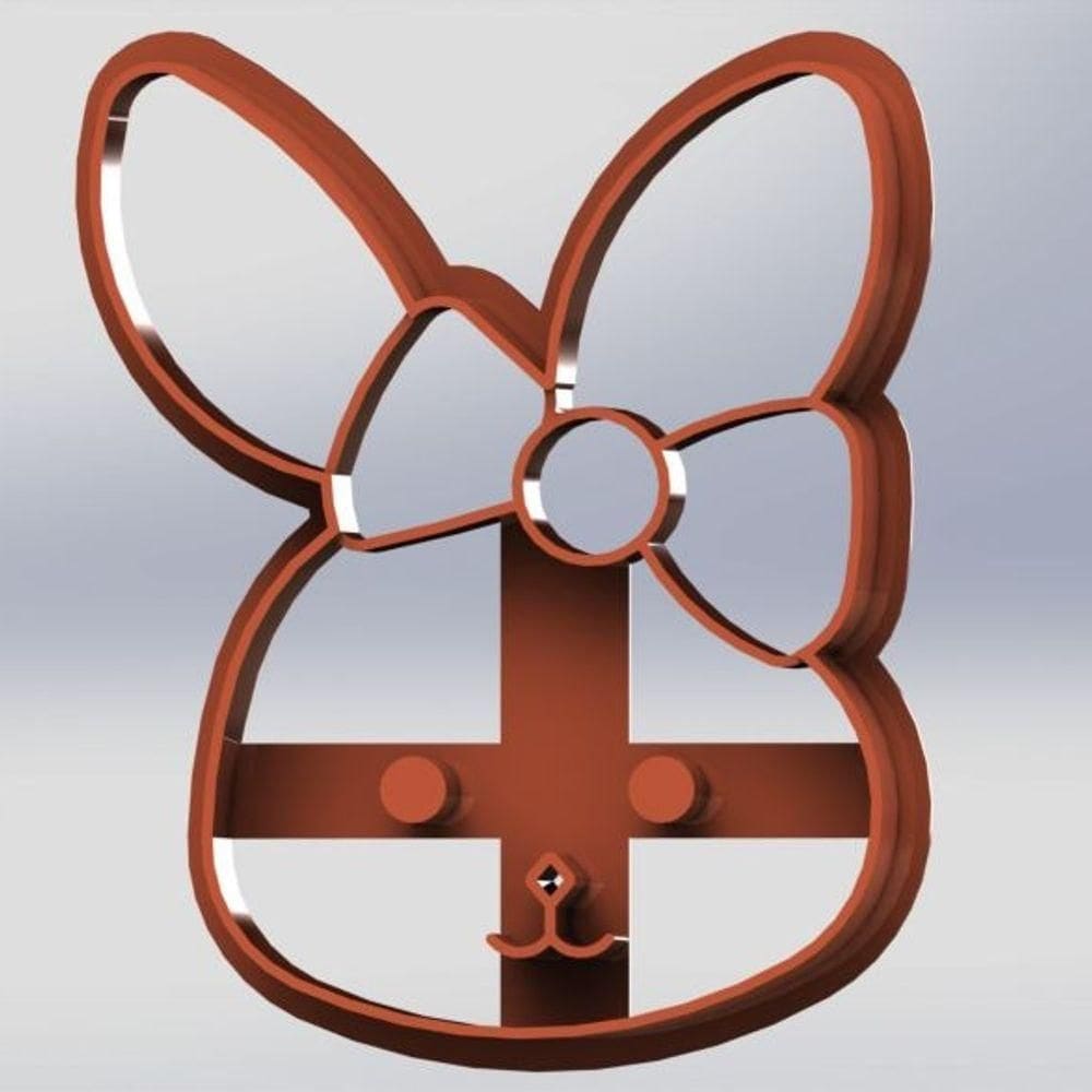 Cortador Coelho Mod 9 Tamanho 6cm