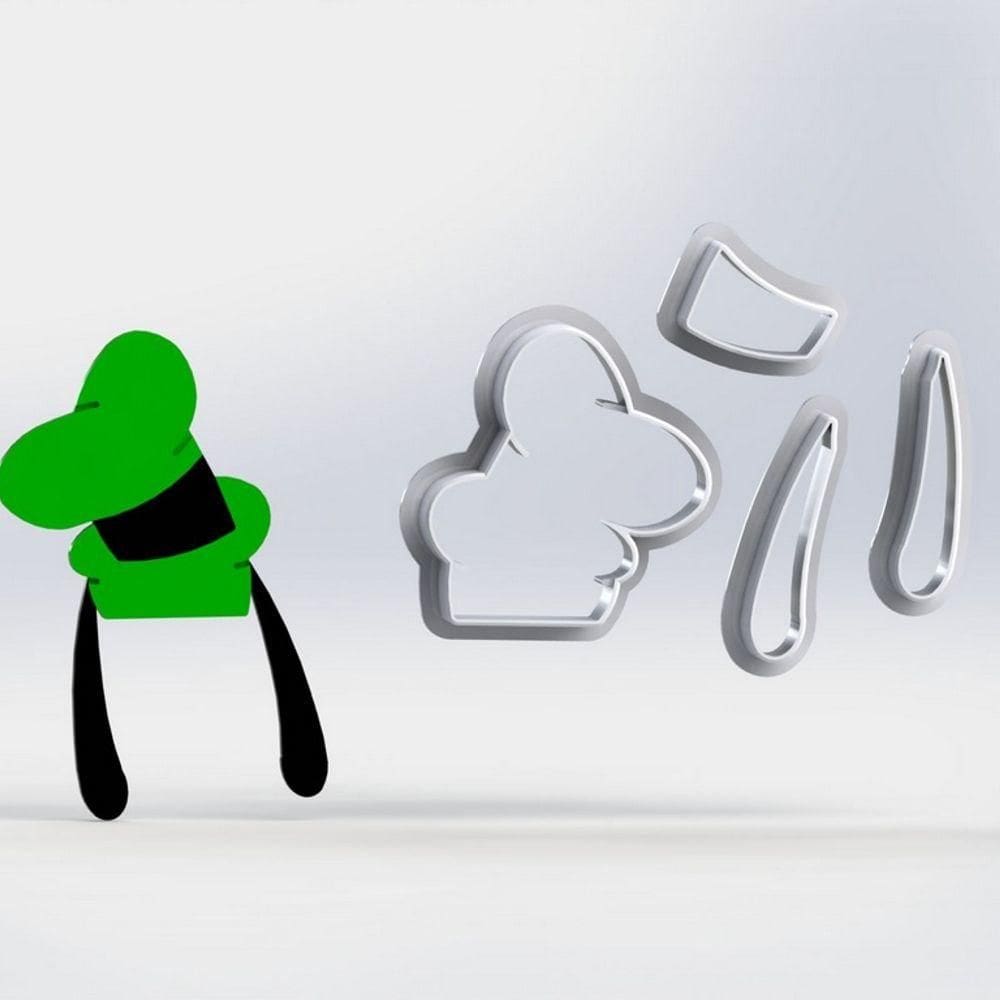 Cortador Chapeu Pateta Modular Tamanho 5cm