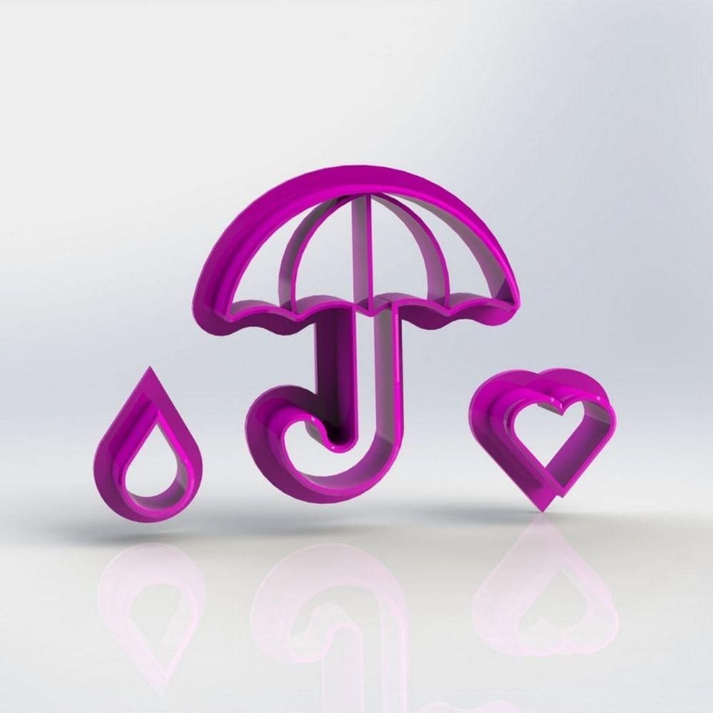 Cortador Guarda Chuva Mod 1 Tamanho 3,5cm