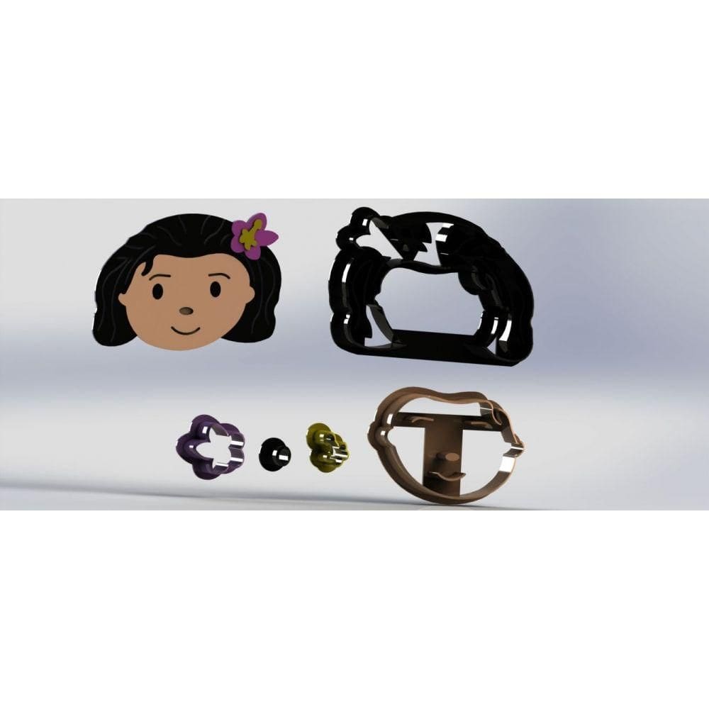 Cortador Moana Modular Tamanho 6cm