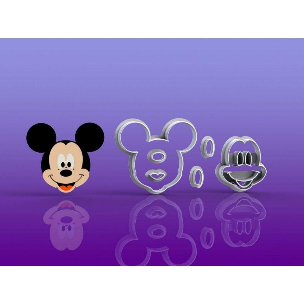 Cortador Mickey Modular Tamanho 10cm