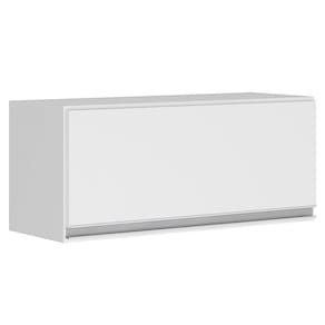 Armário Aéreo Multiuso 60cm 1Porta Basculante Cor Branco