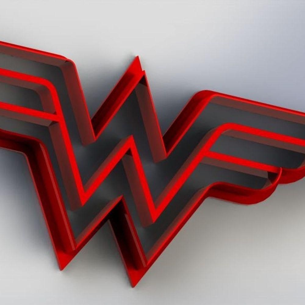 Cortador Mulher Maravilha Tamanho 5 Cm