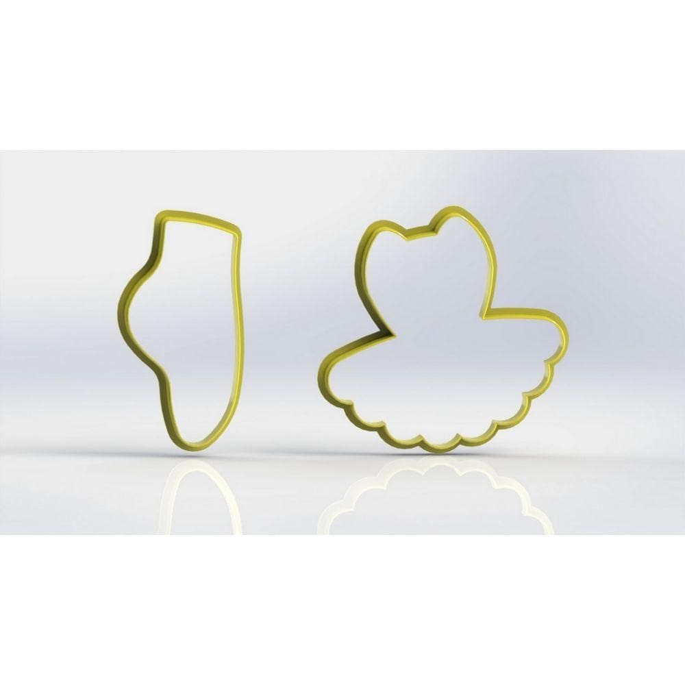 Cortador Kit Bailarina Tamanho 7cm