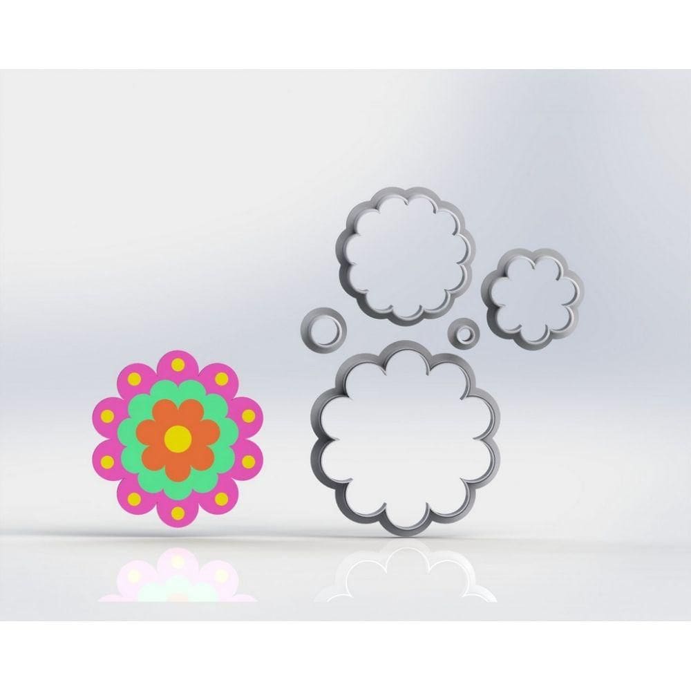 Cortador Mandala Modular Tamanho 5cm