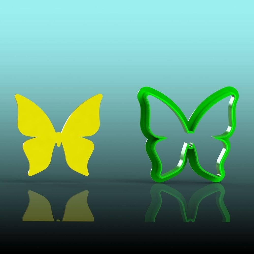 Cortador Borboleta Mod 5 Tamanho 4cm