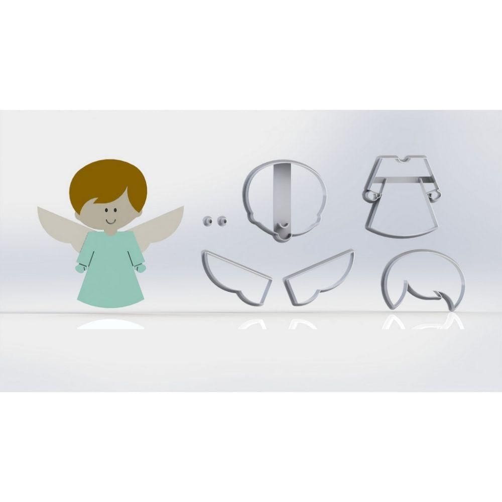 Cortador Anjo Modular Tamanho 12cm