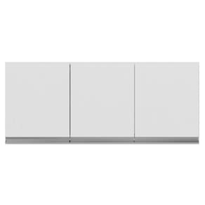 Armário De Cozinha Aéreo 120cm 3 Portas Branco