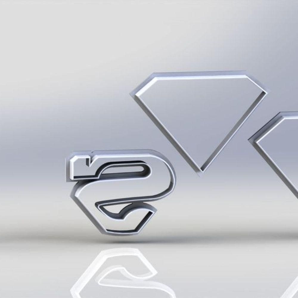 Cortador Heróis Superman Modular Tamanho 5cm