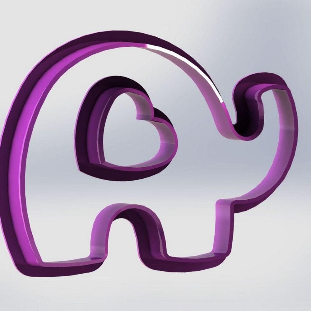 Cortador Elefante Tamanho 4cm