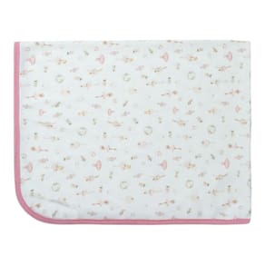Cueiro Bebê Estampado Suedine Menina Made of Magic Rosa- Hug