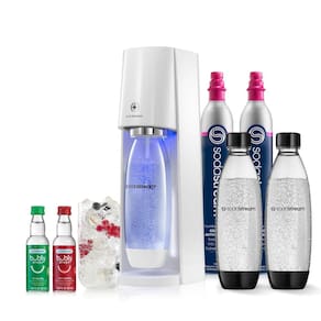 Máquina de água com gás SodaStream E-TERRA com CO2 e garrafas