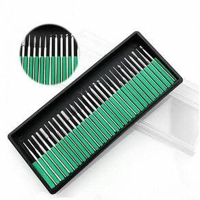 30 Fresa Broca Diamantada Dremel Protetico Protese