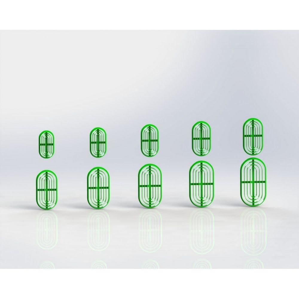 Cortador Polymer Clay Mod 53 Tamanho 10 Cm