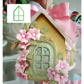 Cortador Casinha Casa Pão De Mel (forma Porto Formas 49) Tamanho 9,5 Cm