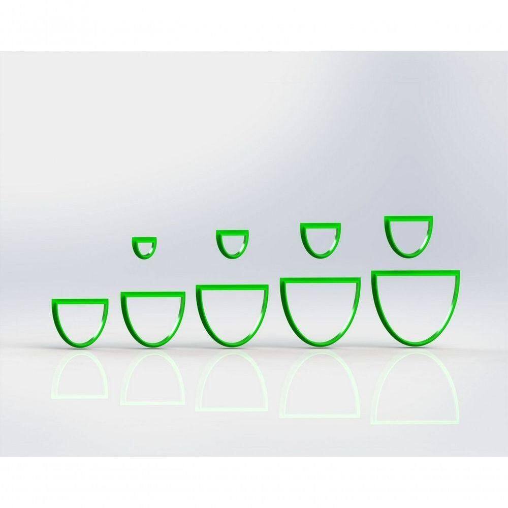 Cortador Polymer Clay (mod 43) Tamanho Kit