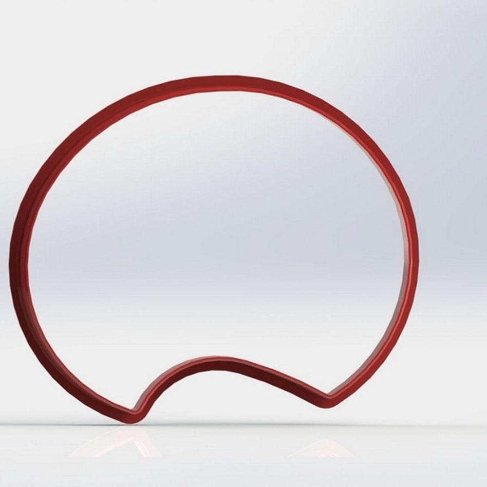 Cortador Aquarela Tamanho 4 Cm