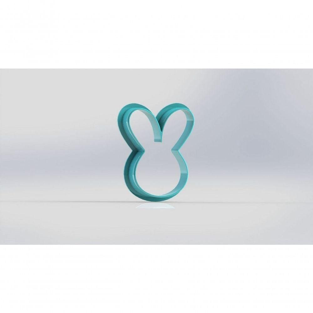 Cortador Páscoa Coelho Tamanho 3 Cm