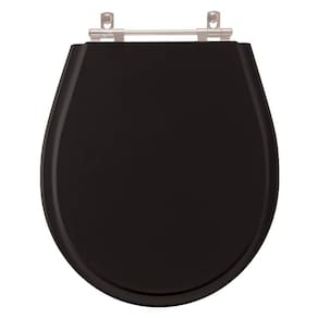 Tampa de Vaso Sanitário Poliéster Aries Preto Bacia Eternit
