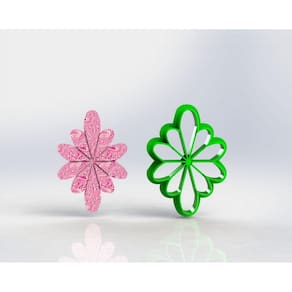 Cortador Polymer Clay (mod 73) Tamanho 6 Cm