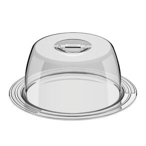 Porta-queijo Tramontina Ciclo Em Aço Inox 25 Cm 2 Peças