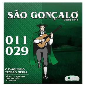 Jogo De Cordas Niquel P-cavaquinho 0.011 - 0.029 São Gonçalo