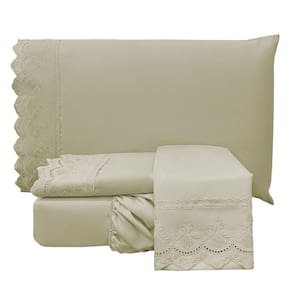 Jogo De Cama Lençol Queen Supremo Micropercal 300 Fios - Fendi