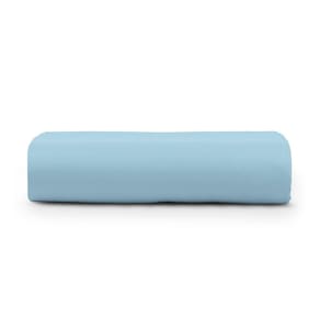 Lençol Casal Cintilante Percal 180 Fios 100% Algodão Sem Elástico - Azul