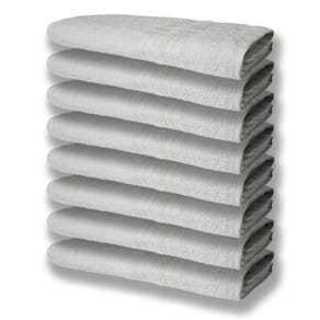 8 Toalhas Grande Super Felpudas E Grossa 80x150 Branco