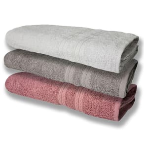 3 Toalhas Super Felpudas Grande E Grossa Algodão 80x150 Br+cz+re