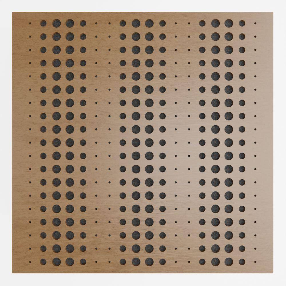 Painel Acústico Absorvedor Decorativo 60x60mm Maestra Freijó
