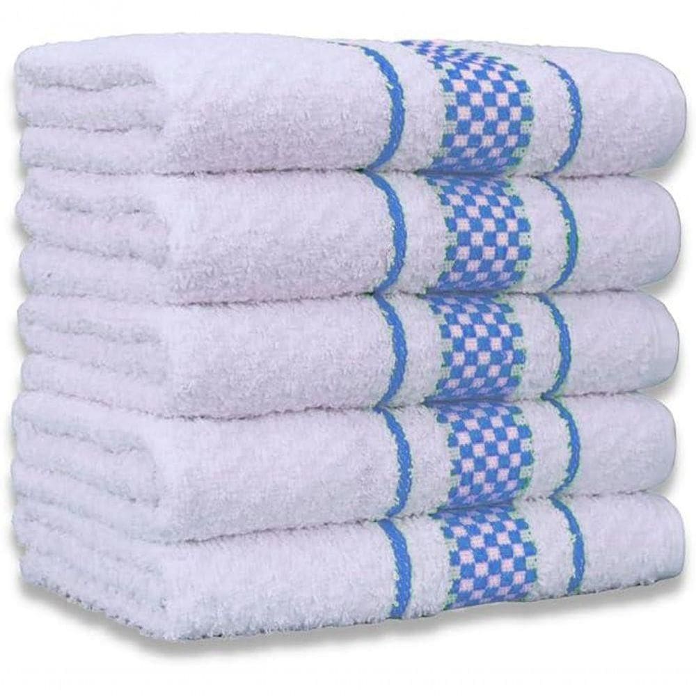 Kit 5 Pano De Prato Super Luxo Atoalhado Premium Gourmet Beka - Azul Claro Azul Claro