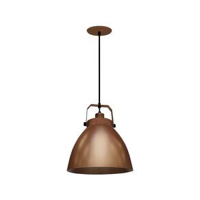 Lustre Pendente Taschibra Navy E27 Bivolt Cobre