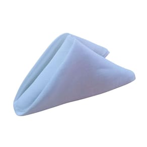 Kit 6 Guardanapo Branco 45x45 Linho Luxo Algodão Branco