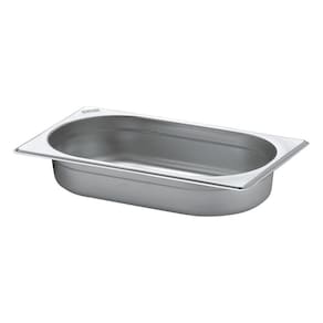 Cuba Tramontina 1-4 Em Aço Inox Sem Alças Profundidade 40 Mm - Aço 430