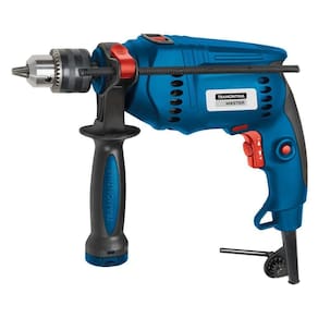 Furadeira De Impacto 600 W 1-2" 220 V Tramontina Com Empunhadura Auxiliar Velocidade Variavel E Si