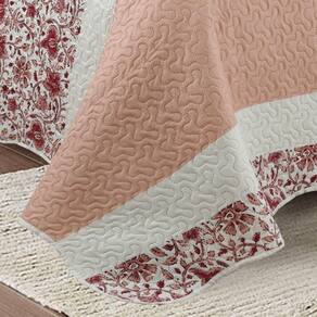Kit Cobre Leito Colcha Queen Boutik Dupla Face - Stella