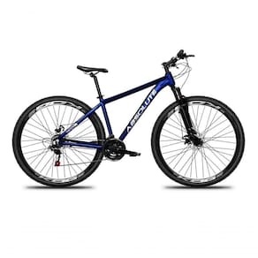 Bicicleta Aro 29 Absolute Nero 5 Alumínio 21v Freio A Disco Garfo Com Suspensão - Azul Tam.21
