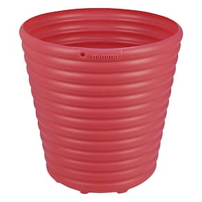 Cachepo Vaso Tramontina Mimmo Em Plastico Rosa 5,5 L