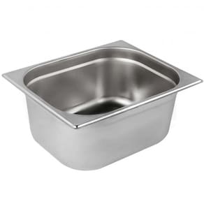 Kit 4 Cubas Gastronomica Inox 1-2x150mm Com Tampas Brasinox
