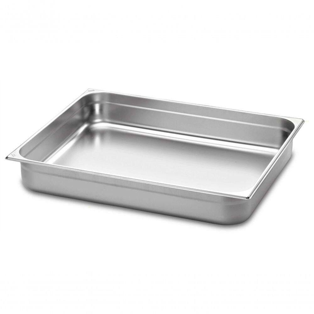 Kit 2 Cubas Gastronomica Inox Gn 1-1x100mm Brasinox